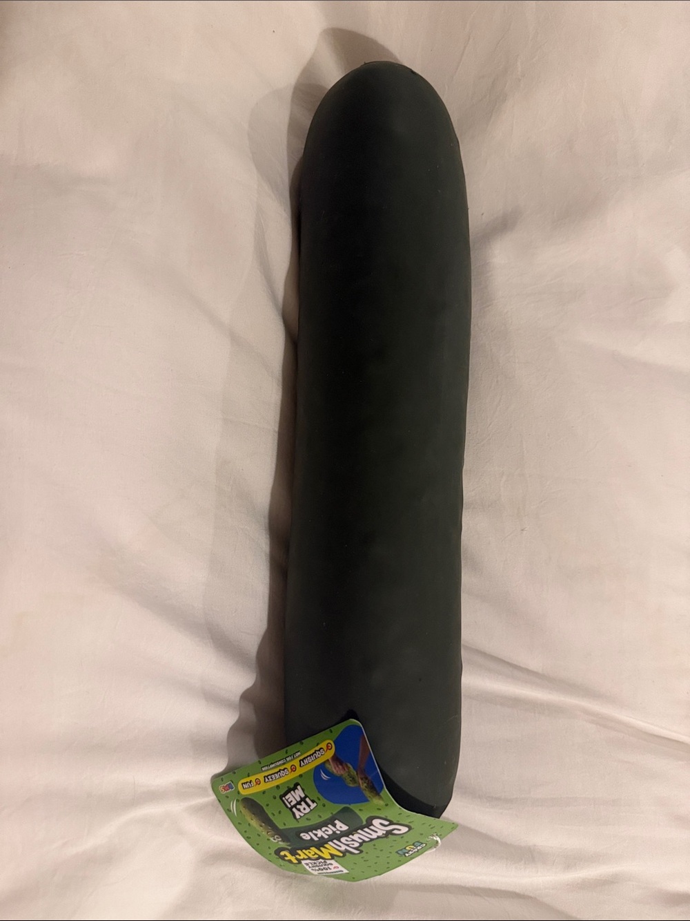 Rare!!! Smushmart pickle squishy!!